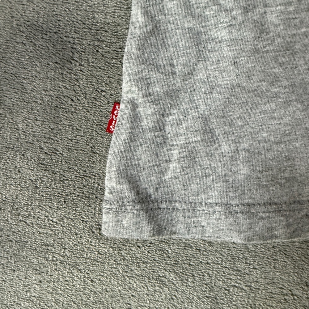 Levi's Sportswear Logo Graphic Tee Women's Large Gray NWT Crew Neck Short Sleeve - Picture 5 of 6